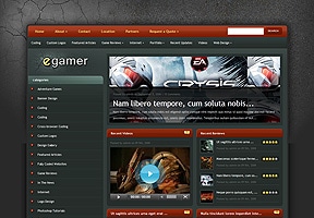 Wordpress Website Design - Gaming